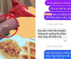 Định 'bóc phốt' hãng bánh lớn vì ăn trúng vật thể lạ, thanh niên đăng đàn thì bị dân mạng mắng thêm