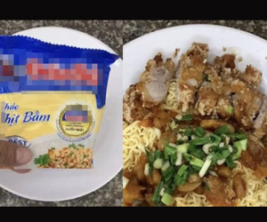 Cháo gói thường dùng chống đói nay được dân mạng phát hiện có công dụng mới khiến nhiều người ngạc nhiên