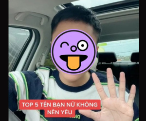 Thanh niên lên mạng công bố top 5 cái tên con gái không nên yêu, nói gì mà netizen định 'ném đá' bỗng chuyển sang cười tủm tỉm?