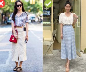 3 lỗi diện chân váy lửng khiến người ngắn lại, nàng cao hay thấp đều phải chú ý