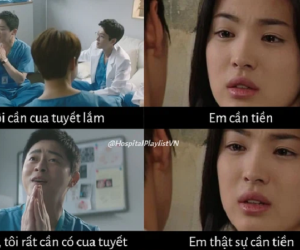Hai chúa hề Hospital Playlist bị Song Hye Kyo - Won Bin 'nhập', ăn cua tuyết thôi mà tưởng Trái Tim Mùa Thu ùa về!