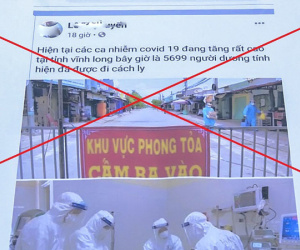 Phạt 7,5 triệu đồng nam thanh niên lập Facebook lấy tên và ảnh chị dâu để đăng tin thất thiệt về dịch COVID-19