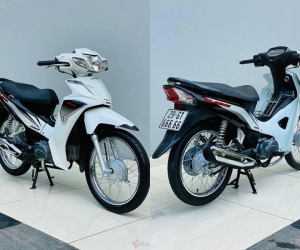 Xe số bình dân Honda Blade cũ được 'hét' giá gần 200 triệu đồng