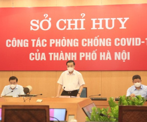 Chủ tịch Hà Nội: Qua hệ thống camera giám sát các đường phố cho thấy lượng người dân ra đường khá lớn