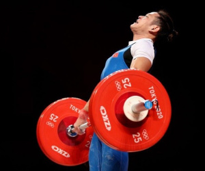 Thạch Kim Tuấn thất bại ở hạng cân 61kg Olympic Tokyo 2020
