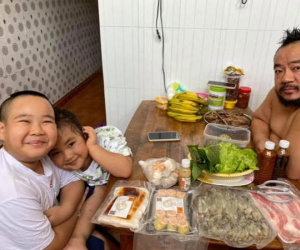 Diễn viên Hiếu Hiền gây bất ngờ với diện mạo râu ria như 'Lỗ Trí Thâm' giữa mùa dịch