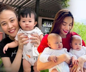 Quan điểm về con cái trái ngược giữa gia đình Hồ Ngọc Hà và Đàm Thu Trang gây xôn xao