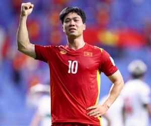 Công Phượng nghỉ trận ra quân của đội tuyển Việt Nam tại vòng loại World Cup 2022