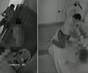 Clip kinh hoàng: Vì ghen tuông, chồng xông vào nhà nghỉ đâm tới tấp 39 nhát dao vào người vợ cũ đang nằm cạnh nhân tình