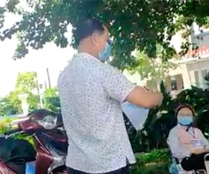 Diễn biến mới vụ người đàn ông xé biên bản trước mặt tổ tuần tra Covid-19