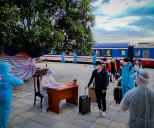 Phát hiện người đi trên chuyến tàu SE14 về Hà Tĩnh mắc COVID-19