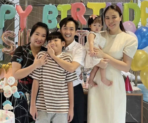 Tiệc thôi nôi nhà Cường Đô La: Lần đầu công khai tên thật của Suchin, mẹ chồng đại gia của Đàm Thu Trang lộ diện