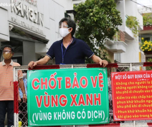 Cận cảnh những chốt bảo vệ 'vùng xanh' ở Sài Gòn: Ngăn dịch bệnh từ bên ngoài xâm nhập vào