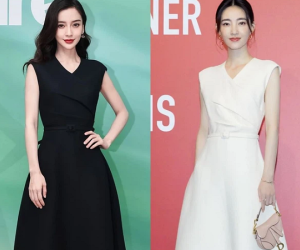 Angela Baby đụng hàng đầm Dior nhưng nhìn xuống chân ai nấy đều "phì cười": Pha đụng độ lạ đời nhất Cbiz là đây!