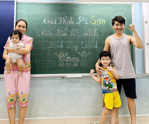 Diễn viên Minh Đức cùng vợ và 2 con nhiễm Covid-19, hiện đang ở trong khu cách ly tập trung
