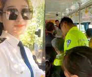 Cô gái dũng cảm lái xe bus vào vùng lũ cứu 100 người gặp nạn, nhan sắc nổi bật càng khiến dân mạng mê mệt hỏi info