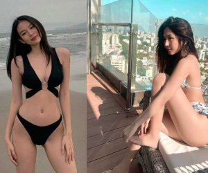 Đường đua bikini của hội gái đẹp đột ngột hừng hực trở lại: Alo, nhớ biển lắm rồi!