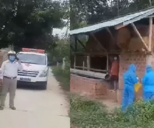 Nghe tin con từ TP HCM về, cha tức tốc chạy đi báo chính quyền rồi cho cách ly ở chuồng bò