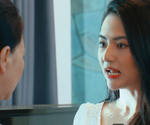 Hương vị tình thân tập 3 phần 3: Thiên Nga cho bà Dần uống thuốc ngủ mê man để đưa trai về nhà 'bay lắc', bị Nam vạch mặt cảnh cáo