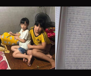 Xót xa mẹ mắc bệnh hiểm nghèo, viết thư tạm biệt con: 'Xin đừng nói con tôi mồ côi, tội chúng nó'