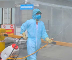 Phong tỏa BV Đa khoa Chương Mỹ, lấy mẫu xét nghiệm cho 222 người liên quan bệnh nhân dương tính SARS-COV-2