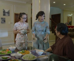 Mặt nạ hạnh phúc tập 14: Bà Trang (NSƯT Chiều Xuân) chiêu trò hại osin, ai ngờ bị chính chồng lật kèo