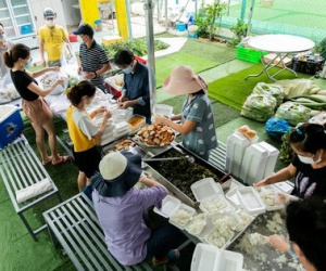 Chuyện cư dân chung cư ở Sài Gòn nấu hàng trăm suất ăn mỗi ngày tiếp sức các Bệnh viện dã chiến: Những người tham gia phải có xét nghiệm âm tính