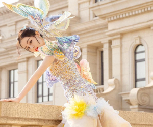 Ngắm BST váy công chúa đẹp như mơ của Địch Lệ Nhiệt Ba