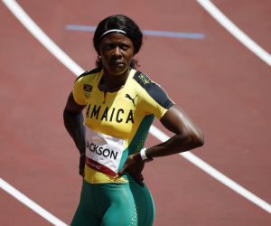 Đi bộ về đích, siêu sao điền kinh Jamaica bị loại 'cay đắng' ở Olympic Tokyo