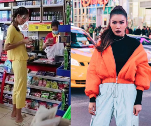 'Té ngửa' với hình ảnh Minh Tú bị dân mạng chụp được khi đi siêu thị: Da ngăm đen, chân dài quần lửng, đi dép tổ ong