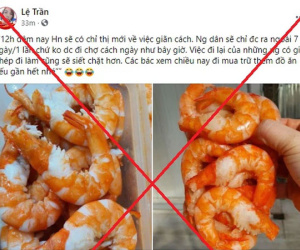 Hà Nội: Thông tin 'người dân chỉ được ra ngoài 7 ngày/1 lần' là tin giả