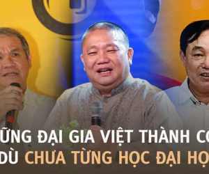 7 đại gia Việt thành công, kiếm tiền cực giỏi dù chưa từng học đại học: Người thi mãi 4 lần không đỗ, người thẳng thừng từ chối để khởi nghiệp
