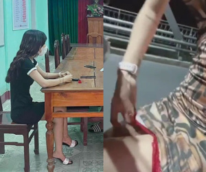 'Hot girl' tự quay clip lột nội y trên cầu Trường Tiền để kiếm tiền trên MXH khiêu dâm
