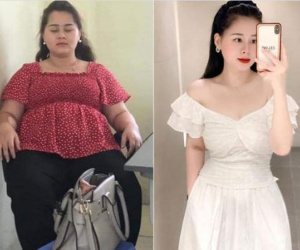 Cô gái nặng gần 1 tạ, được ví 'như voi' lột xác ngoạn mục khiến phụ huynh cũng khó nhận ra