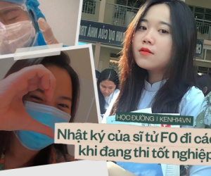 Sĩ tử Sài Gòn là F0: Nhận kết quả dương tính khi còn cầm đề thi trên tay, đi cách ly chỉ với giấy bút, đã đậu ngành Luật