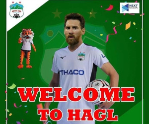 HAGL đưa... Messi vào tầm ngắm