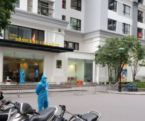 Phong toả toà Park 3 trong khu chung cư cao cấp có ca Covid-19 chưa rõ nguồn lây