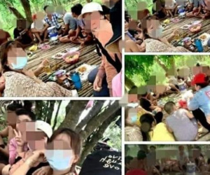 21 nam, nữ vào rừng nhậu rồi 'khoe' trên Facebook, bị phạt 210 triệu đồng