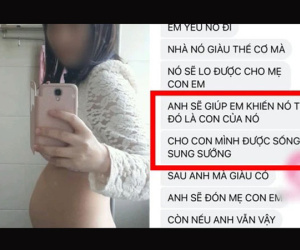 Nghe tin bạn gái mang thai, gã trai phủi tay nhanh chóng và màn dạy người yêu cách 'đổ vỏ' đỉnh cao để 'con mình được sống sung sướng'