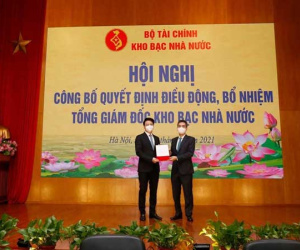 Ông Trần Quân được bổ nhiệm chức Tổng giám đốc Kho bạc Nhà nước