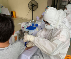 Hà Nội thêm 26 ca mới, có 7 ca phát hiện qua sàng lọc người ho, sốt