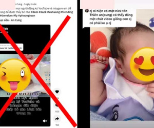 Hành động gây phẫn nộ: Lập nick giả, chôm clip em bé rêu rao là con của Jack và Thiên An, cam kết đủ follow sẽ livestream kể chuyện