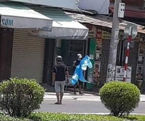 Công an nổ súng trấn áp người nghiện ma tuý mắc Covid-19 trốn khỏi khu phong toả
