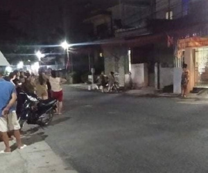Thái Bình: Con trai chém bố đẻ nguy kịch ngay trước cửa nhà