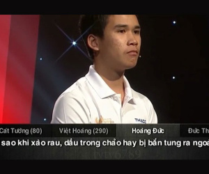 Thí sinh Olympia lý giải: 'Tại sao dầu bắn lung tung khi xào rau', cảnh báo 1 việc cực kỳ nguy hiểm lúc nấu ăn