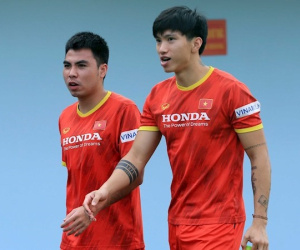 Tuyển Việt Nam nguy cơ vắng Văn Hậu trong 2 trận đầu vòng loại cuối World Cup