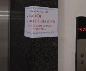 Hà Nội: Chung cư áp dụng quy chế 'thang máy phòng dịch', mỗi lượt thang chỉ dành cho 1 người hoặc 1 gia đình