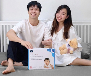Vợ chồng Công Phượng đón con đầu lòng, làm ngay 1 việc cực ý nghĩa cho con