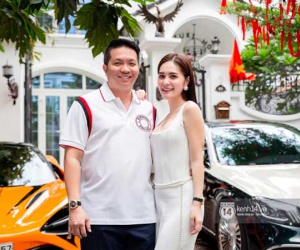 Chồng đại gia của Đoàn Di Băng - chủ nhân của căn biệt thự 400 tỷ đáp trả thế nào khi bị tố lấy hình cắt logo để sống ảo?