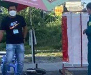 Shipper bị người đàn ông trực chốt kiểm soát dịch ở Bình Dương 'làm luật' lấy 2 triệu đồng
